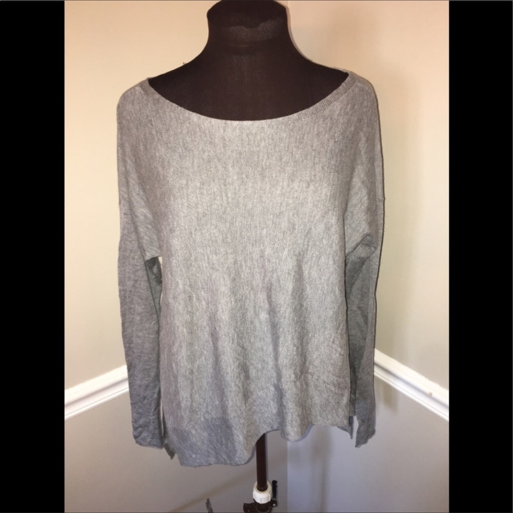 Eileen Fisher‎ gray over sized sweater M